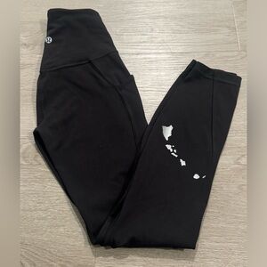 Lululemon exclusive Hawaii limited edition sz 2 leggings
